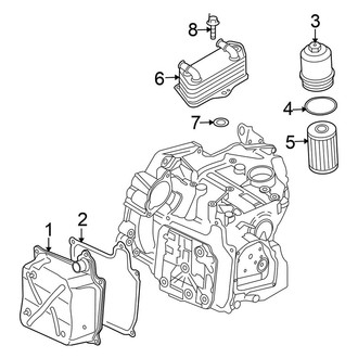Volkswagen OE - Engine / Transaxle - Transaxle Parts (2.0L Gas)