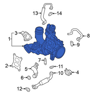 Volkswagen OE - Turbocharger