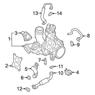Volkswagen OE - Engine / Transaxle - Turbocharger & Components