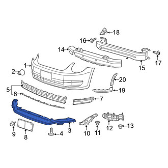 Volkswagen OE - Front Valance Panel