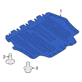 Volkswagen OE - Front Radiator Support Splash Shield