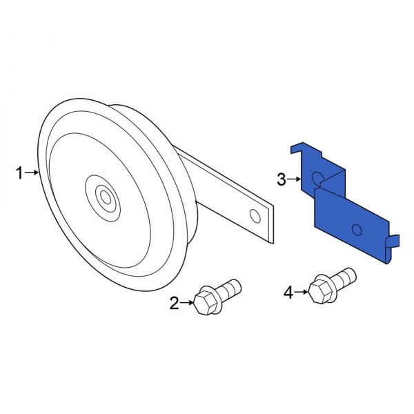 Anti-Theft Alarm Siren Bracket