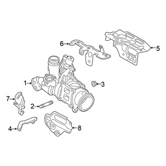 Volkswagen OE - Exhaust System - Manifold (Coast / Dune / S / SE Hatchback)