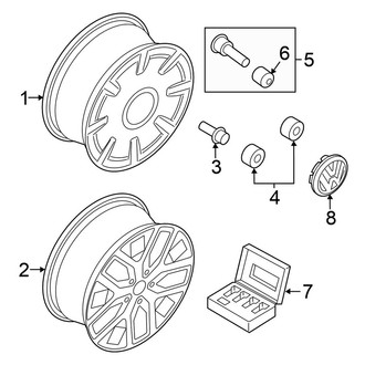 Volkswagen OE - Wheels (18"), (Hatchback)