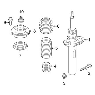 Volkswagen OE - Front Suspension - Struts & Components (Hatchback)