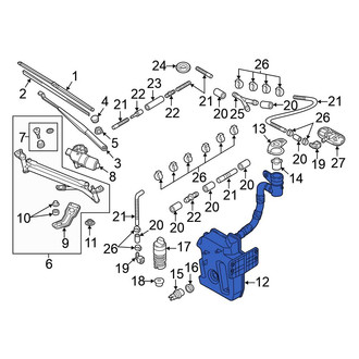 Volkswagen OE - Washer Fluid Reservoir