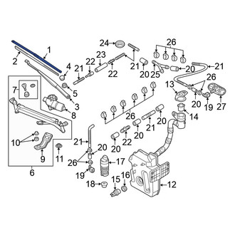 Volkswagen OE - Wiper Blade