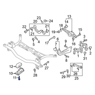Volkswagen OE - Suspension Trailing Arm Bolt