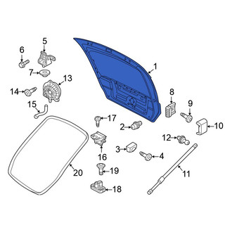 Volkswagen OE - Rear Liftgate