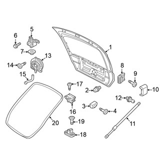 Volkswagen OE - Lift Gate - Gate & Hardware (Hatchback)