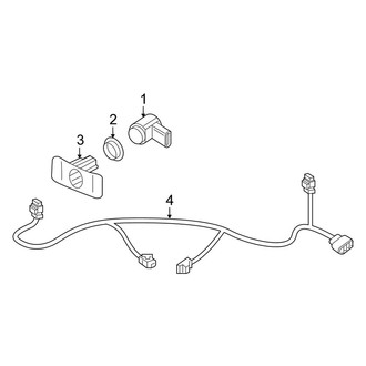Volkswagen OE - Front Bumper & Grille - Electrical Components (Dune Convertible)