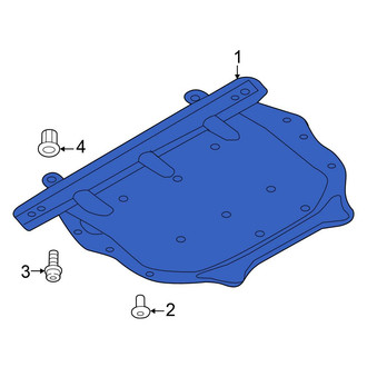 Volkswagen OE - Front Radiator Support Splash Shield