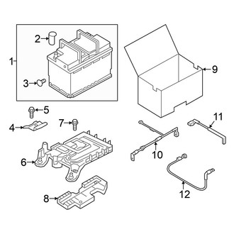 Volkswagen OE - Electrical - Battery (Convertible)