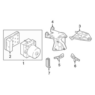 Volkswagen OE - Electrical - ABS Components (Coast / Dune / S / SE Convertible)