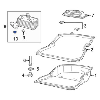 Volkswagen OE - Automatic Transmission Oil Cooler O-Ring