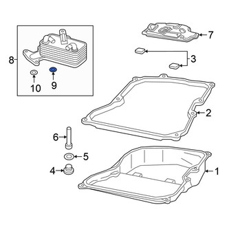Volkswagen OE - Automatic Transmission Oil Cooler O-Ring
