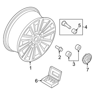Volkswagen OE - Wheels (16"), (Convertible)