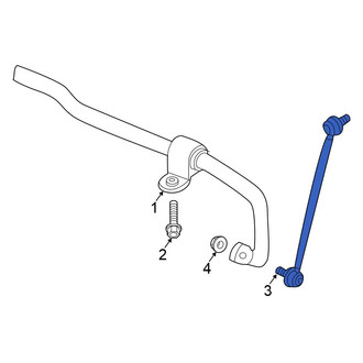 Volkswagen OE - Front Suspension Stabilizer Bar Link