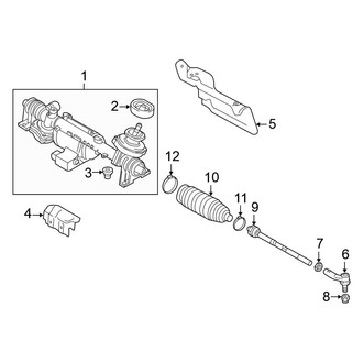 Volkswagen OE - Steering Gear & Linkage (Coast / Dune / S / SE Convertible)