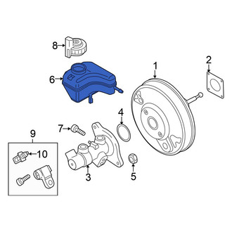 Volkswagen OE - Brake Master Cylinder Reservoir