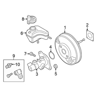 Volkswagen OE - Cowl - Components on Dash Panel (Coast / Dune / S / SE Convertible)