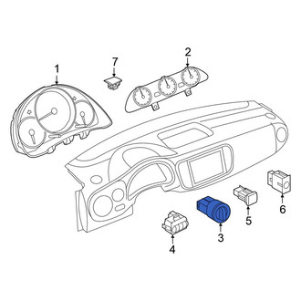Volkswagen OE - Headlight Switch
