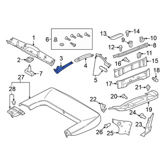 Volkswagen OE - Front Outer Roof Opening Trim