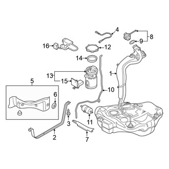 Volkswagen OE - Fuel System Components (Convertible)
