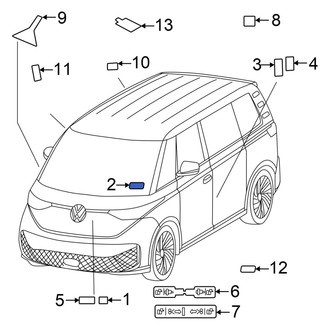 Volkswagen OE - Engine Decal