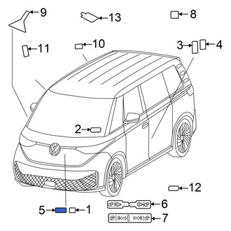 Volkswagen OE - Engine Decal