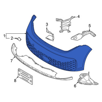 Volkswagen OE - Front Bumper Cover