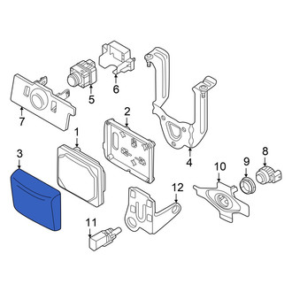 Volkswagen OE - Cruise Control Distance Sensor Cover