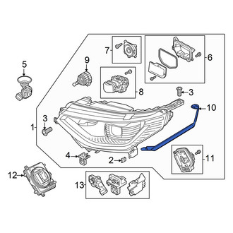 Volkswagen OE - Front Left Headlight Seal