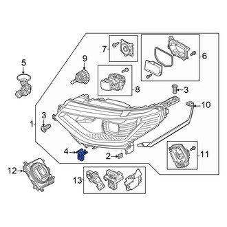 Volkswagen OE - Headlight Bracket