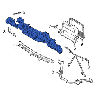 Volkswagen OE - Front Radiator Support Panel