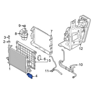 Volkswagen OE - Left Lower Radiator Insulator