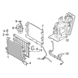 Volkswagen OE - Cooling - Radiator & Components