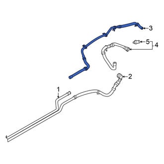 Volkswagen OE - Drive Motor Battery Pack Coolant Hose