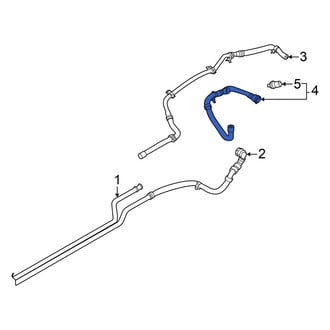 Volkswagen OE - Drive Motor Battery Pack Coolant Hose