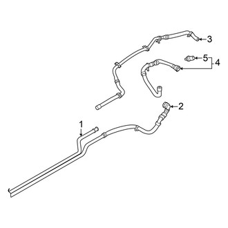 Volkswagen OE - Cooling - Hoses & Lines (Rear)