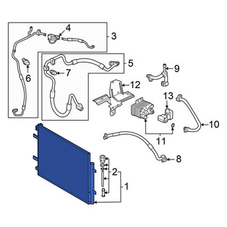 Volkswagen OE - A/C Condenser
