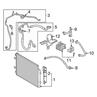Volkswagen OE - Air Conditioner & Heater - Condenser