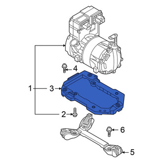 Volkswagen OE - A/C Compressor Bracket