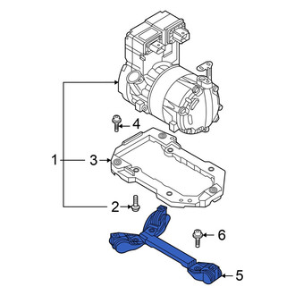 Volkswagen OE - A/C Compressor Bracket