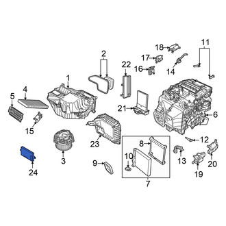 Volkswagen OE - HVAC Control Module