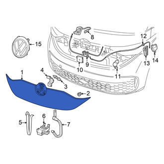 Volkswagen OE - Front Hood Panel