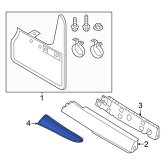 Volkswagen OE - Front Left Cornering Light Assembly