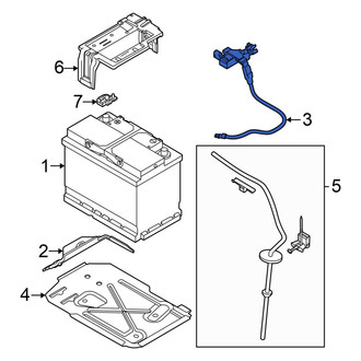 Volkswagen OE - Battery Ground Strap