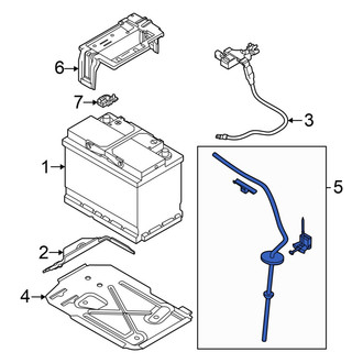 Volkswagen OE - Battery Vent Tube