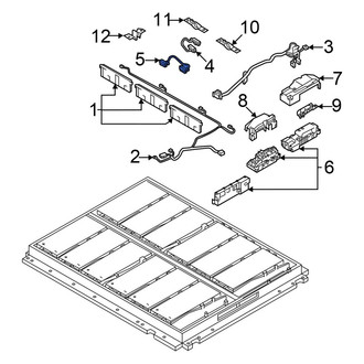 Volkswagen OE - Drive Motor Battery Pack Control Module Wiring Harness